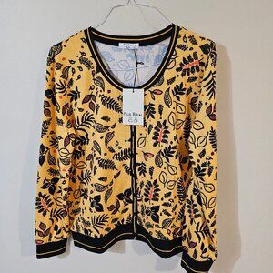 Paul Brial Feuillage - Women's Long Sleeve Blouse - Autumn - Size 14